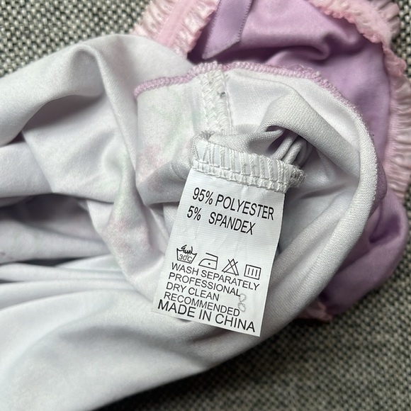 🍒 Retro Floral Pastel Pink Crop Top , Size: Small - Picture 9 of 14